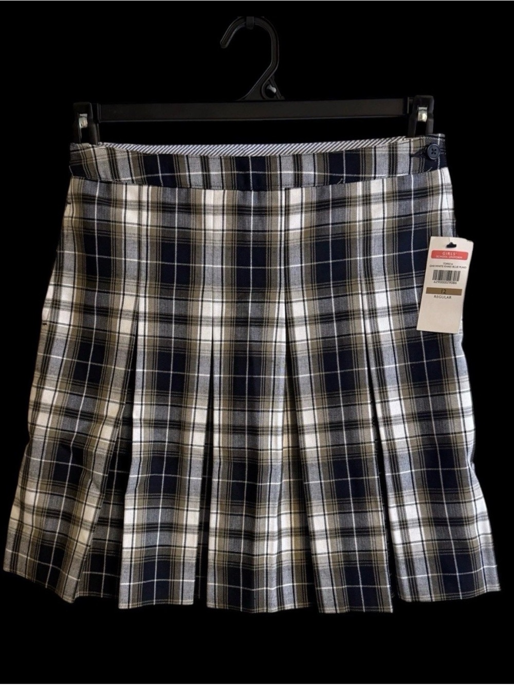 Thommy Hilfiger Dennis Uniform Alexander Plaid Skirt Girls Size 12